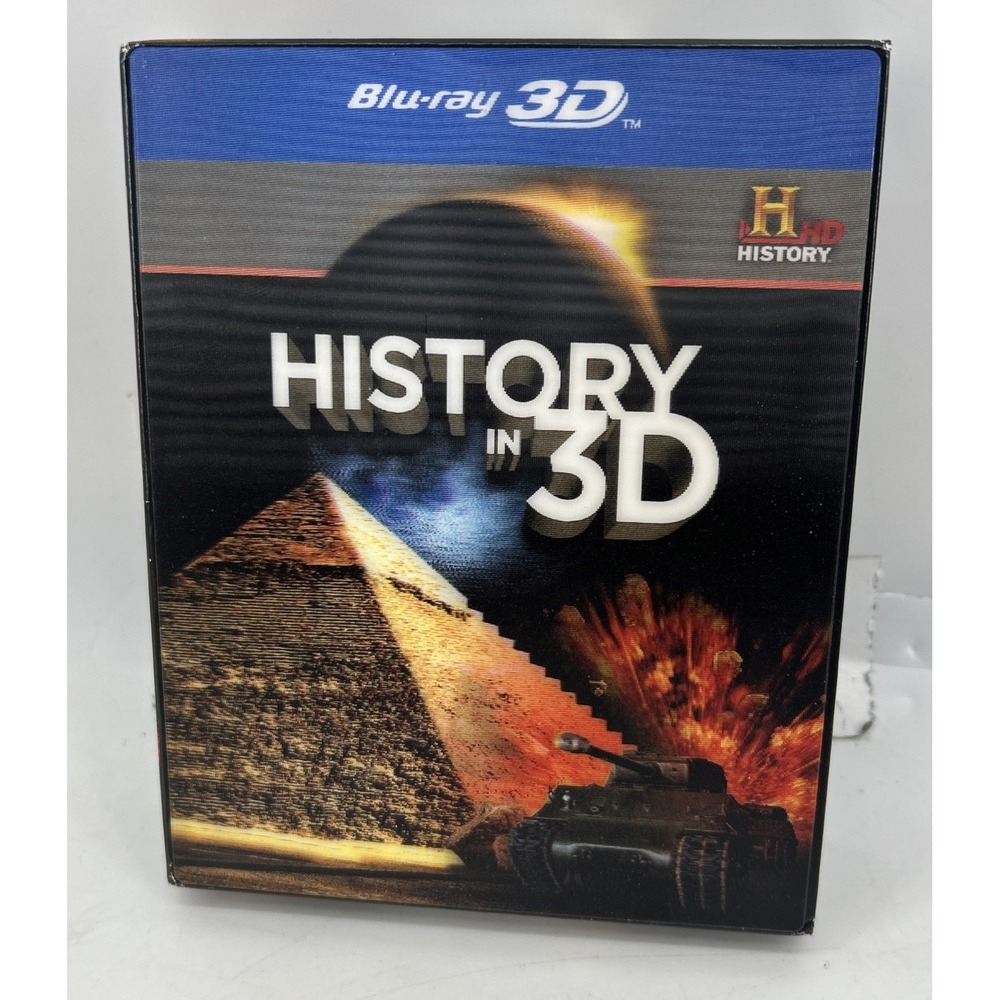 History In 3D Blu Ray 3 Disc Set History Channel 2012
